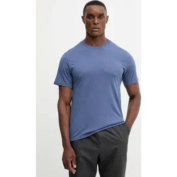 Pánské tričko Bavlněné tričko United Colors of Benetton pánské, růžová barva, 3U53J1F15 95X, vel. XXL