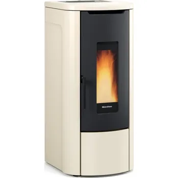 Krbová kamna Extraflame Rosanna Idro, bronzová