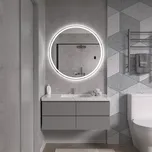 Erga Carla, kulaté LED zrcadlo 120cm, 2760 lm, 3 barvy světla, ERG-V01-208-1212