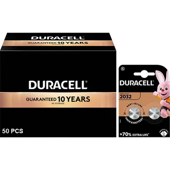 Článková baterie DURACELL CR2032 / DL2032 10ks