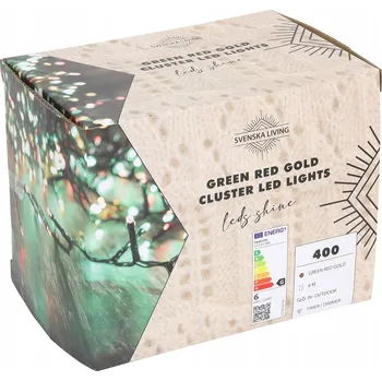 Vánoce Vánoční osvětlení na stromeček MPLCo pro vnitřní i venkovní použití, 8 m, 301 - 500 světýlek