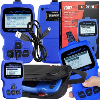 Autoelektronika DIAGNOSTICKÝ TESTER VAG+OBD2 UDS CAN V007