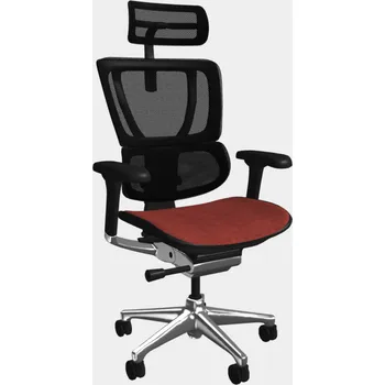 Alba Kancelářská židle JOO ELITE čalouněný sedák Barva: vínová