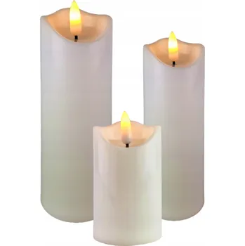 Svíčka LED svíčka bez vůně Kaemingk 1 ks