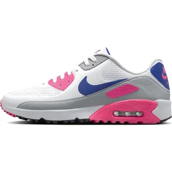 Golfová obuv Nike Air Max 90 G Unisex Shoe White/Laser Pink/Concord 38 Dámske golfové boty