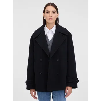 Dámský kabát Orsay Dámské Černý dámský krátký kabát ORSAY Černá 42 (2958098)