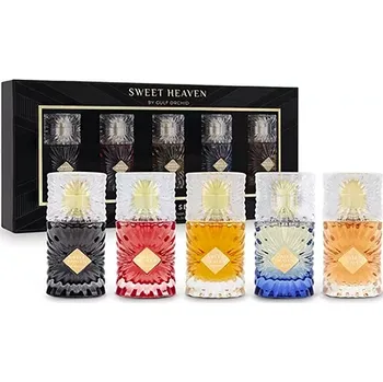Kosmetická sada Gulf Orchid Sweet Heaven dárková sada unisex parfémovaná voda 5x20 ml