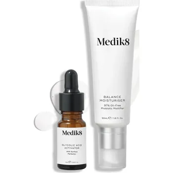 Pleťový krém Medik8 Balance Moisturiser™ & Glycolic Acid Activator™ Medik8