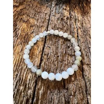 Náramek Náramek Napojená z Labradoritu a Akvamarínu