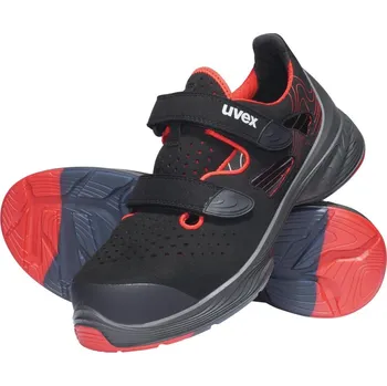 Pracovní obuv uvex 1 G2 6836 S1 PL FO SC SR - Bezpečnostní perforovaný ESD sandál Velikost obuvi: 39