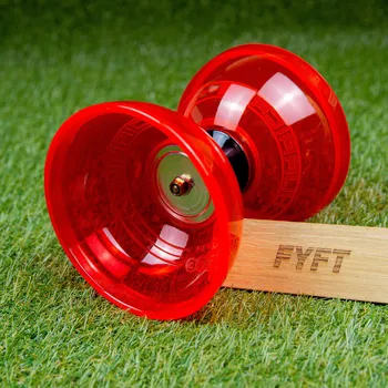 Jojo HURRICANE JUMBO - žonglovací diabolo s ložiskem (JuggleDream) Barva: Červená