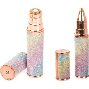 dobirkov.cz Epilátor obočí, zastřihovač chloupků na obličeji - duhový