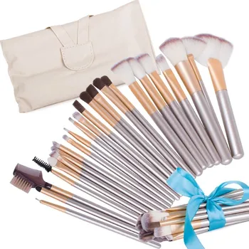 dobirkov.cz Sada 24 profesionálních štětců na make-up v elegantním pouzdře
