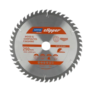Pilový kotouč NORTON CLIPPER Kotouč pilový dřevo 250x3,2/2,2x30 Z48
