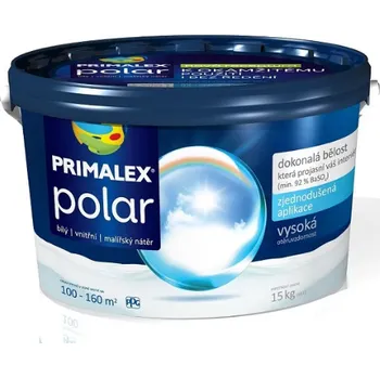 barva na zeď Primalex Polar 4 kg bílá