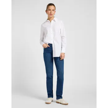 Dámské džíny LEE Džíny Marion Staight 112370917 Modrá W33/L33