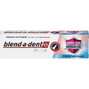 Péče o zubní náhradu Blend-a-dent Plus Frisch mátová, svěží chuť 40 g