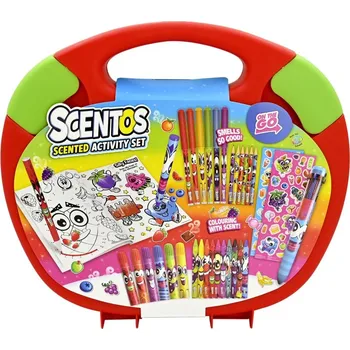 Výtvarná sada Sada voňavá Scentos v kufříku