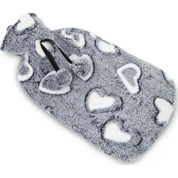 Termofor Termofor gumový v kožíšku 2L SRDCE