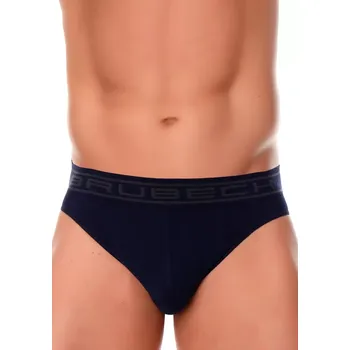 Slipy Pánské slipy BE00290M BRUBECK Barva/Velikost: modrá tmavá / S/M