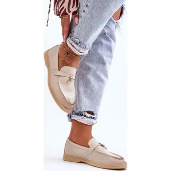 Dámské mokasíny Dámské Klasické Mokasíny Bežové Cortez 38