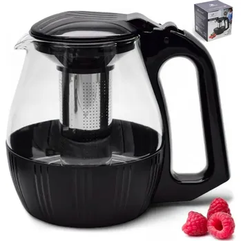 Varná konvice Konvice sklo/nerez/PH 1,5L s filtrem MEYERHOFF MH5004