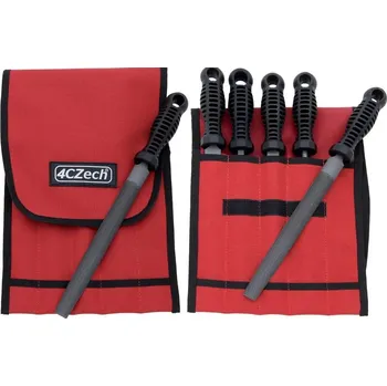 sada pilníků pětidílná 200/2 v textilním obalu