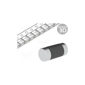 Rezistor Rezistor metal film SMD 0204 minimelf 3Ω 0,4W ±1% Ø1,4x3,5mm