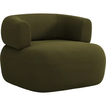 Křeslo Windsor & Co Zelené sametové křeslo Aldrin