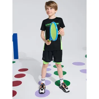 Chlapecké kalhoty Sinsay - Sportovní komplet Active - černá - 328FC-99X - 328FC-99X-104