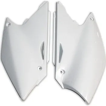 Motodíl UFO boční tabulky na startovací číslo KAWASAKI KXF 250 04-05 barva bílá - nahrazuje SU03932041 (UFO boční tabulky na startovací číslo KAWASAKI KXF 250 04-05 barva bílá - nahrazuje SU03932041)