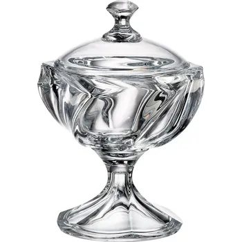 Dóza na potraviny Bohemia Crystal Dóza na noze Macao 285mm