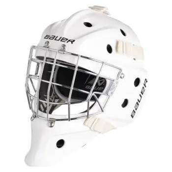 Sada vybavení pro hokejového brankáře Bauer Maska Bauer 930 SR, Velikost M/L, Barva/Tým WHT 483520