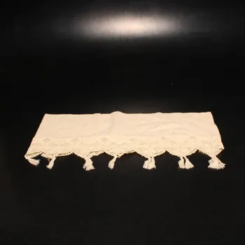 Sprchový závěs Lněná kuchyňská záclona ZHH