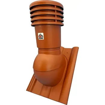 Střecha VENTEOR - Větrací střešní komínek průměr 150 mm pro KM Beta, Bramac Classic, Betonpres, Besk, cihlová