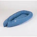 Tulimese Hnízdečko mušelínové indigo s puntíkem VARIANTY PROVEDENÍ HNÍZDEČKA: HNÍZDEČKO SAMOSTATNÉ