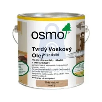 Olej na dřevo Olej tvrdý voskový (TVO), Natural 3041, OSMO 25000 ml, balení 1 ks