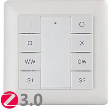 Nástěnné svítidlo LED2 SR-ZG9001K8-CCT ZIGBEE 3.0 WALL DIMMER TW 1ch bílá