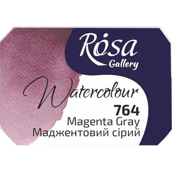 Výtvarná barva Rosa 343764 Akvarelová barva 764 Magenta Gray 2,5 ml 1 ks