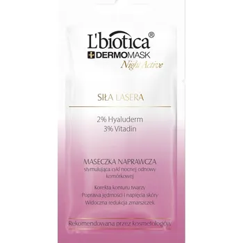 Pleťová maska Krémová maska L'biotica Síla Laseru 12 ml