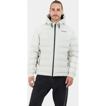 FUNDANGO Pánská Prošívaná Přechodová Bunda Fundango Patriot L BÉŽOVÁ