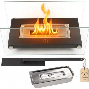 Biokrb Volně stojící biokrb, terasový stolek, stojící topeniště na biopalivo, bez kouře