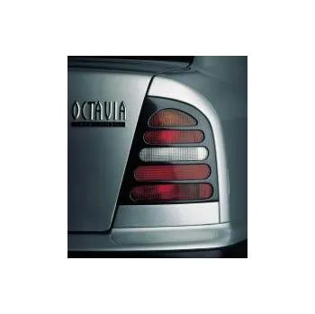 Tuning Kryty zadních světel Milotec (masky) - ABS karbon, Škoda Octavia Limousine (177 06)