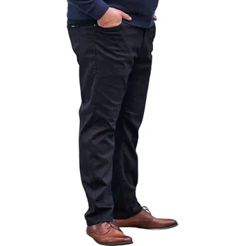 Pánské džíny Velké pánské strečové džíny Duke Rockford Carlos černé (46R)