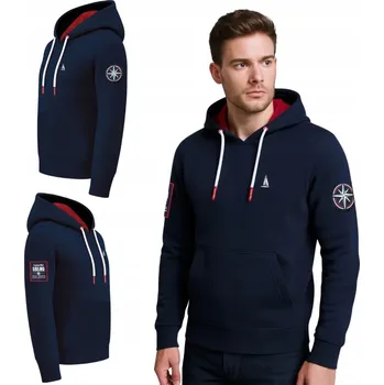 Pánská mikina Klokanka s kapucí Captain Mike SAILING s Pánská mikina a klokaním, velikost L