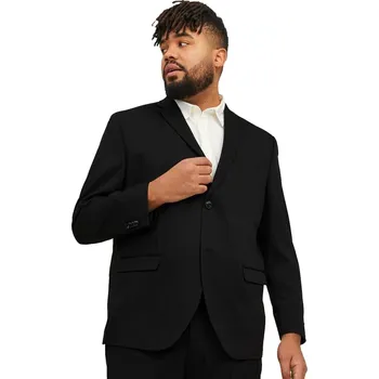 Jack & Jones velká pánská sako 12202681 Franco černá (68R)