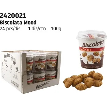 Biscolata Mood - sušenky s čokoládovou náplní 100g