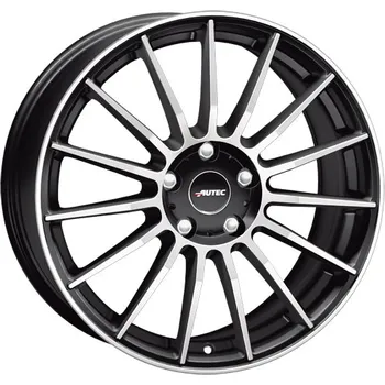 Alu kolo Autec Autec Lamera 8x18 5x108 ET45 Black Matt Polished 70
