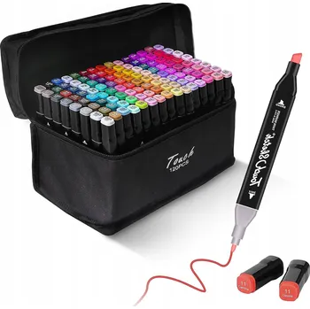 Fixy 120 ks OBOUSTRANNÉ FIXY POPISOVAČE FIXY SET + TAŠKA