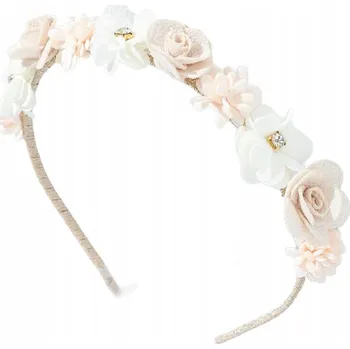 Čelenka Elegantní Květinová Čelenka pro Dívky - Stylový Doplněk do Vlasů Růžová